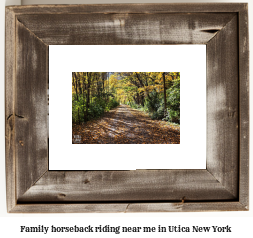 family horseback riding near me in Utica, New York